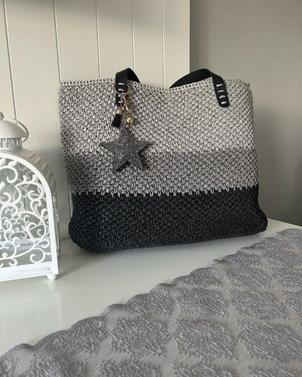 Dark Theme Handmade Bag - Image 3