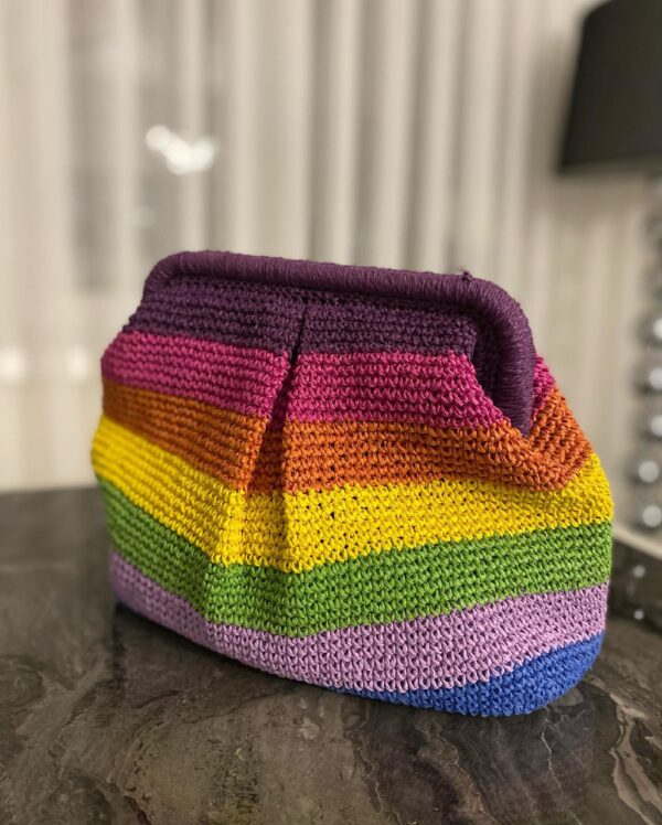 Rainbow Handmade Bag - Image 2