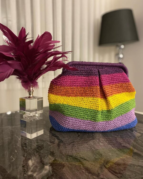 Rainbow Handmade Bag